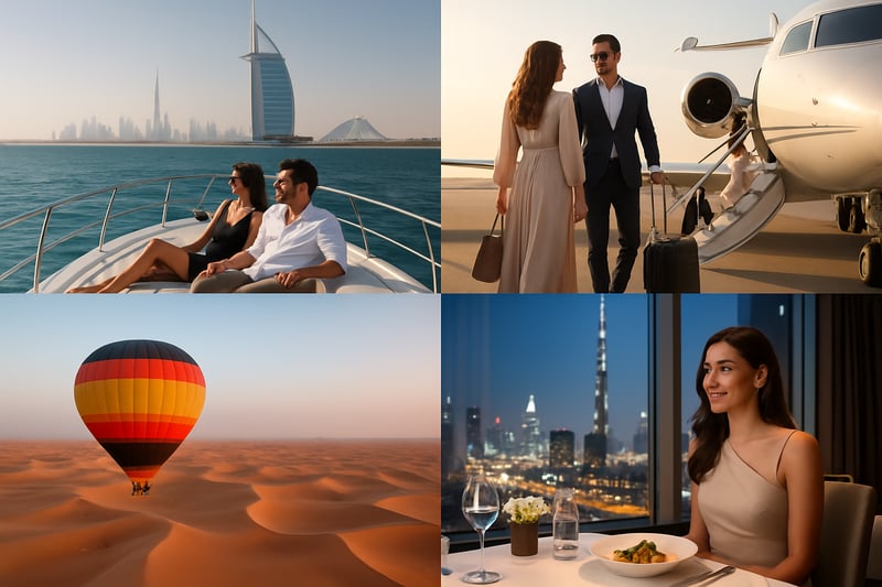 Luxury travel experiences in Dubai